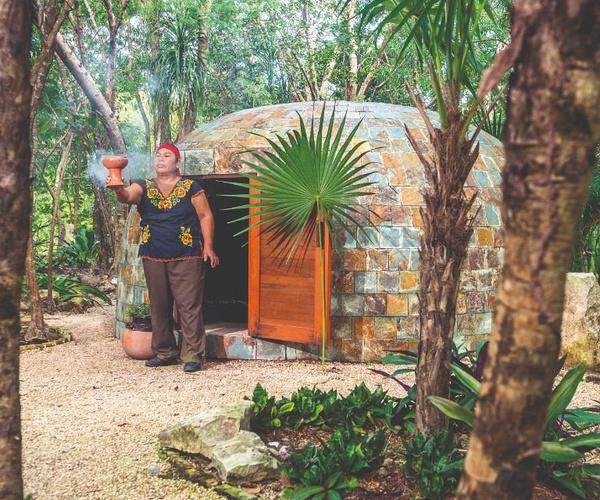 Experiencia de ceremonia de Temazcal Blue Diamond Luxury Boutique Hotel Riviera Maya Experiencia de ceremonia de Temazcal Blue Diamond Luxury Boutique Hotel Riviera Maya