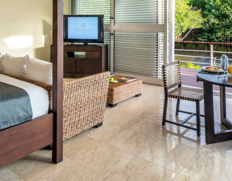 Palafitos deluxe junior suite  Blue Diamond Luxury Boutique Hotel Riviera Maya