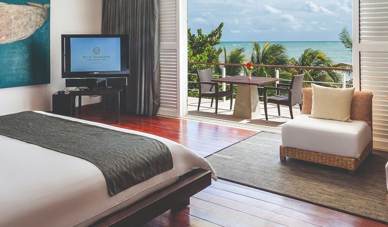 Beach front presidential suite  Blue Diamond Luxury Boutique Hotel Riviera Maya
