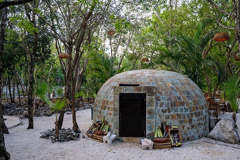 Experiencia de ceremonia de temazcal Blue Diamond Luxury Boutique Hotel Riviera Maya Experiencia de ceremonia de temazcal Blue Diamond Luxury Boutique Hotel Riviera Maya