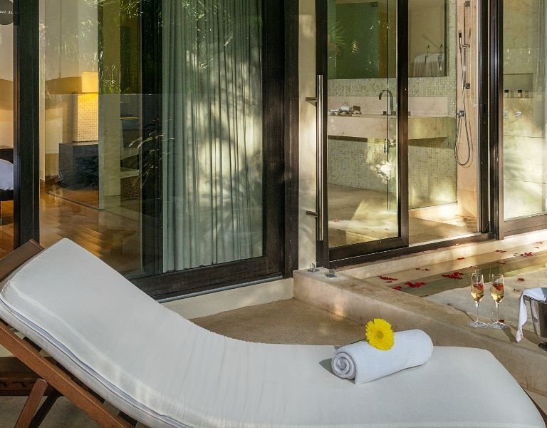 Patio junior suite  Blue Diamond Luxury Boutique Hotel Riviera Maya