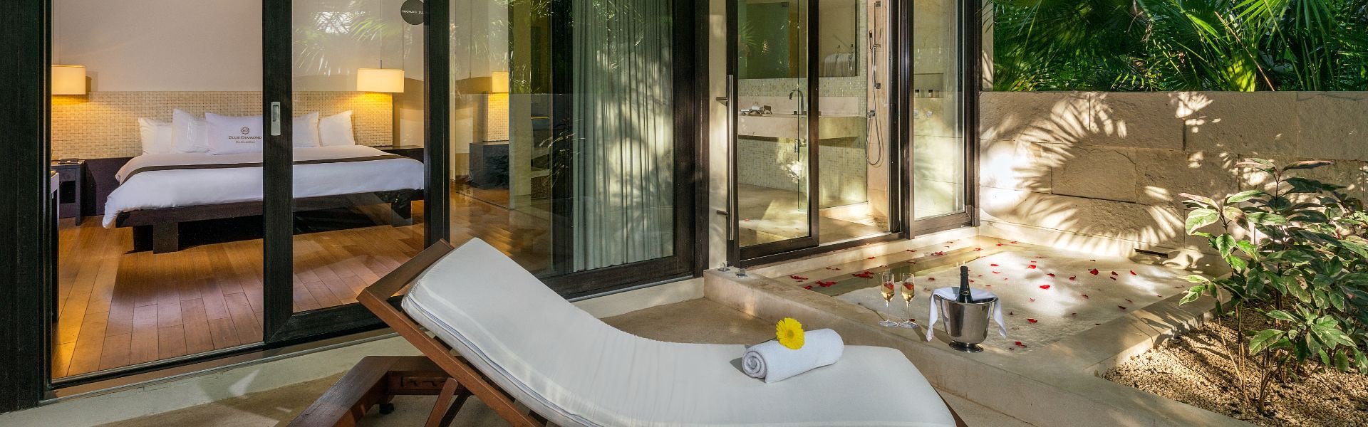 Patio junior suite Blue Diamond Luxury Boutique Hotel Riviera Maya Patio junior suite Blue Diamond Luxury Boutique Hotel Riviera Maya